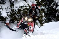 2015 Polaris 600 Pro-RMK Action Handling