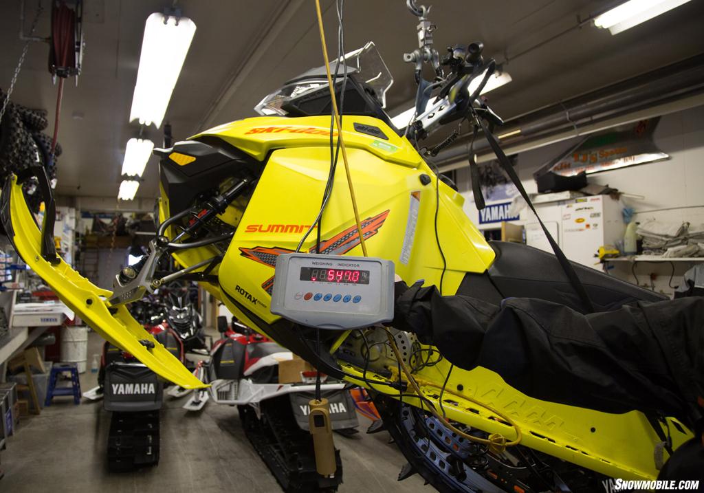 2015 Ski-Doo Summit Weight