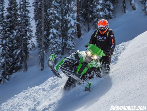 2015 Arctic Cat M8000 Sno Pro Action Sidehill