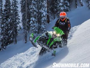 2015 Arctic Cat M8000 Sno Pro Action Sidehill