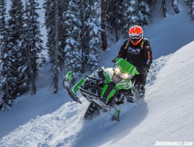 2015 Arctic Cat M8000 Sno Pro Action Sidehill