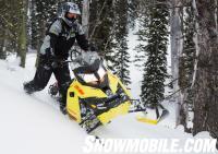 2015 Ski-Doo 800 Summit X T3 Action Sidehill