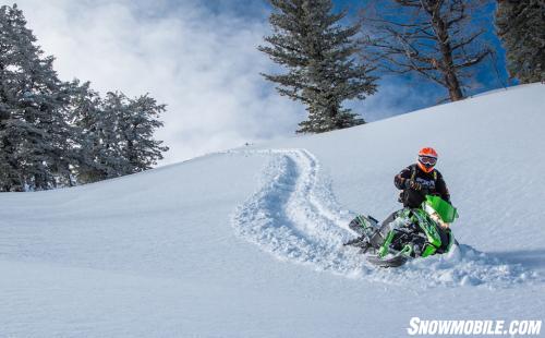 2015 Arctic Cat M8000 Sno Pro Action Downhill