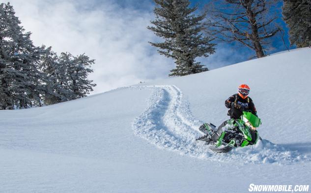 2015 Arctic Cat M8000 Sno Pro Action Downhill