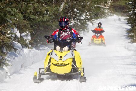 Ski-Doo MXZ 900 ACE Trail Riding