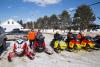 Smiling Snowmobilers