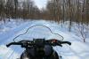 Ontario Snowmobile Trail Yamaha Cockpit