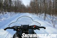 Ontario Snowmobile Trail Yamaha Cockpit