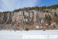 Algoma Snowmobiling Cliffs