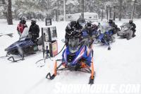 Ontario Snowmobile Gas Stop