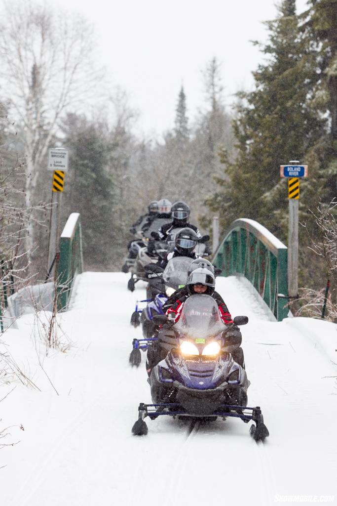 Algoma Snowmobile Bridge