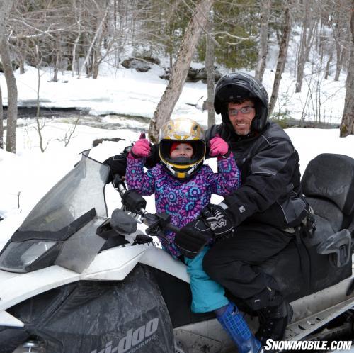 Maya Me Snowmobile River