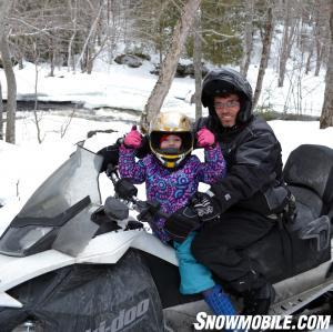 Maya Me Snowmobile River