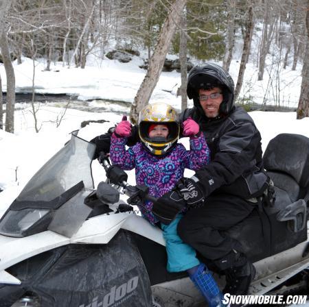 Maya Me Snowmobile River