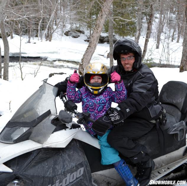 Maya Me Snowmobile River