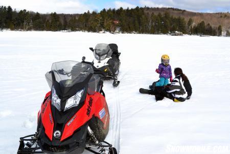 Relaxing on Lake of Bays