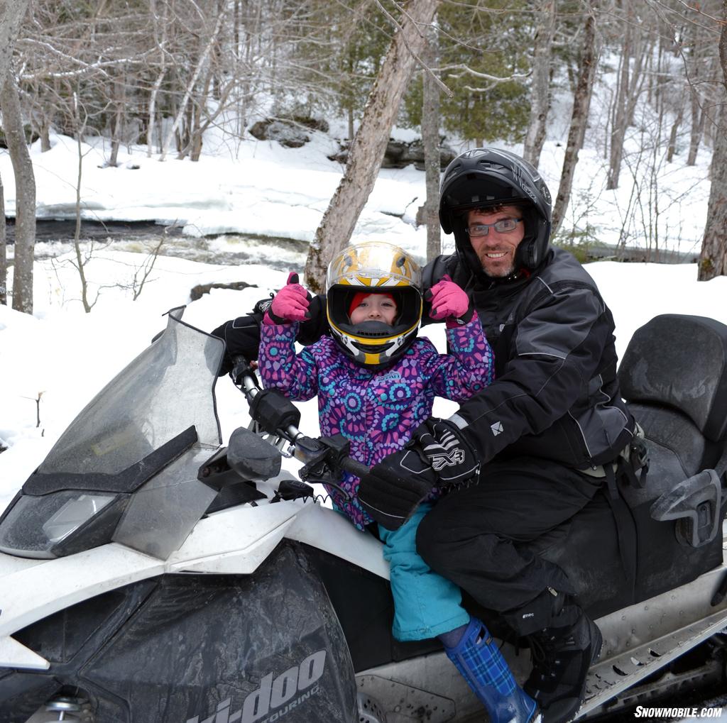 Maya Me Snowmobile River