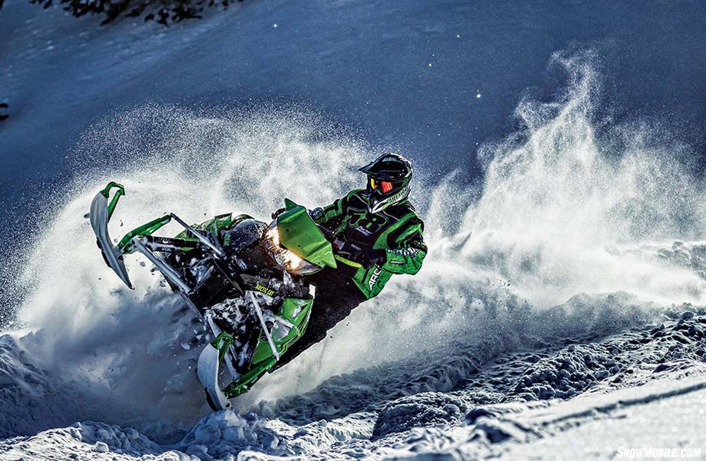 2016 Arctic Cat ZR 8000 RR Action Powder