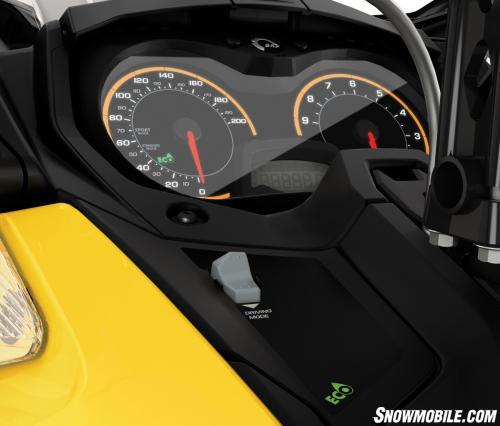 2016 Ski-Doo MXZ TNT 1200 4-TEC Modes Button