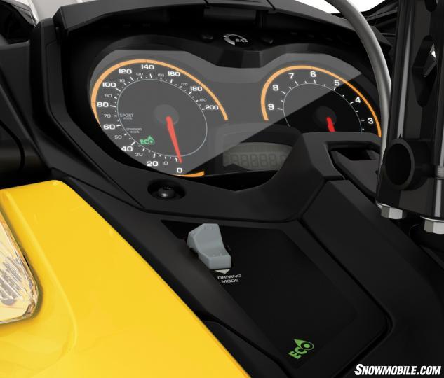 2016 Ski-Doo MXZ TNT 1200 4-TEC Modes Button