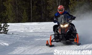 2016 Arctic Cat XF 6000 CrossTrek Action Cornering