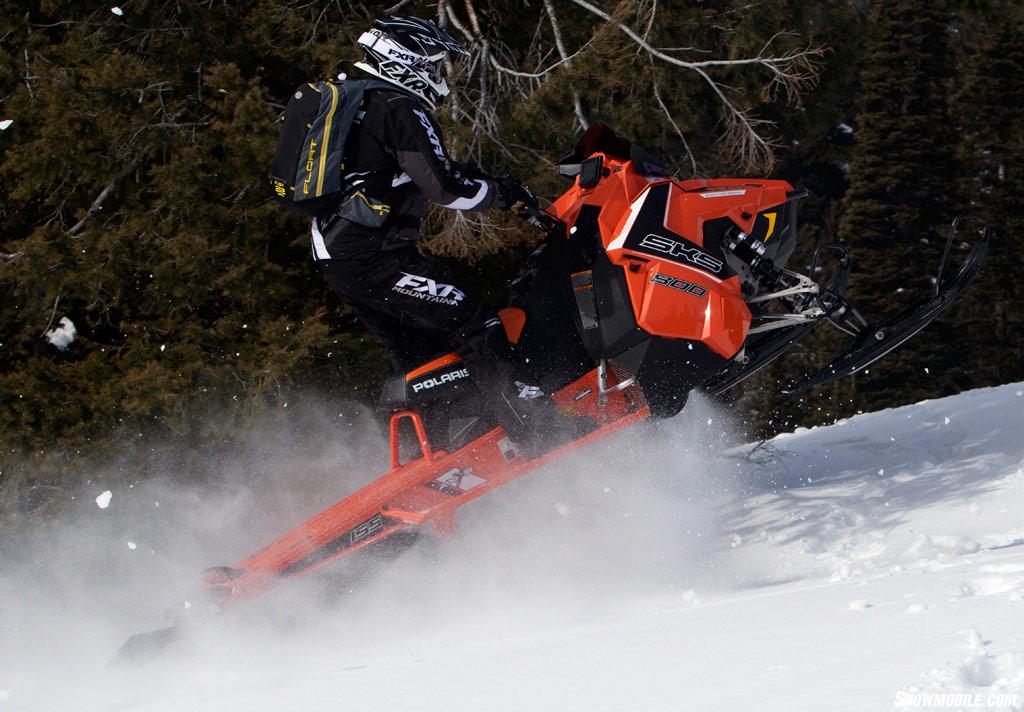 2016 Polaris 800 SKS 155 Action Trees