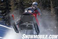 2016 Ski-Doo Summit SP T3 Action Skis Up