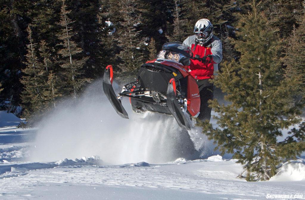 2016 Ski-Doo Summit SP T3 Action Front