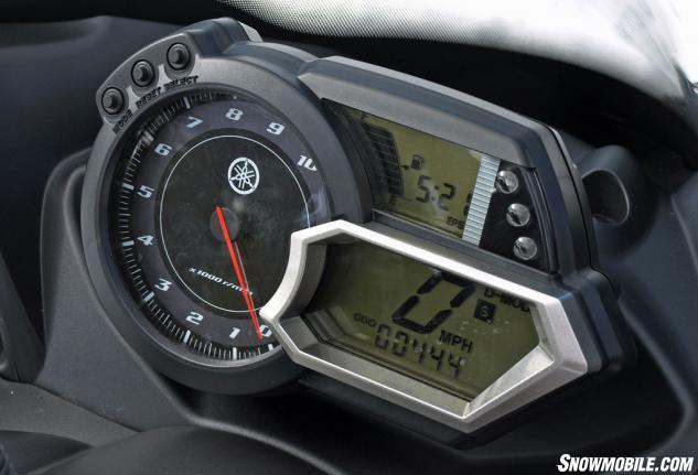 2016 Yamaha RS Vector Digital Gauge