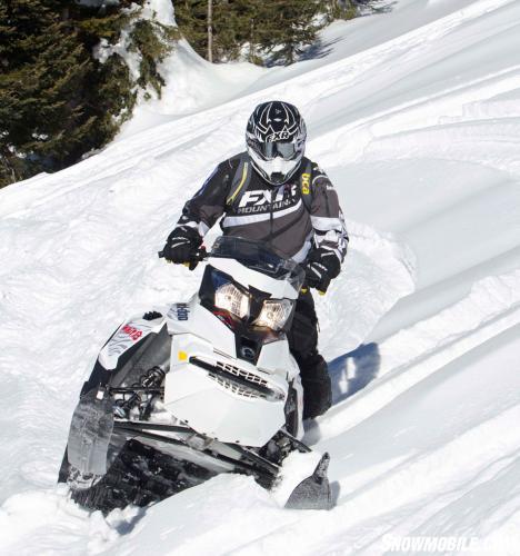 2016 Ski-Doo Summit Burton Action Front