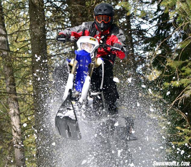 Timbersled Snow Bike Jump