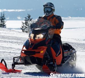 2016 Ski-Doo Renegade Backcountry 800R Action Front