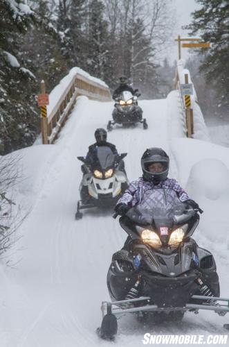 OFSC Snowmobile Bridge