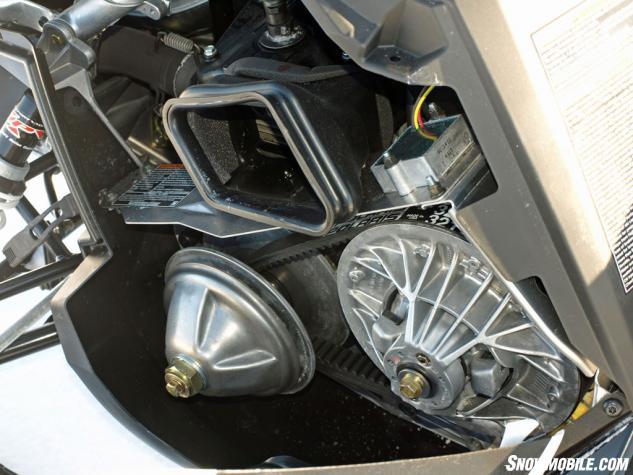 2014 Polaris 550 Indy Adventure CVTech Air Duct